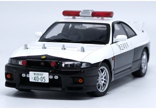 1:18 1/18 Nissan Okuta Ninomura GT-R R33 Police Car Die Cast Model