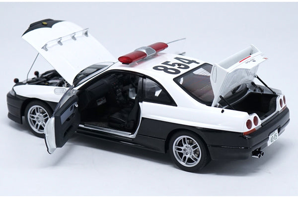 1:18 1/18 Nissan Okuta Ninomura GT-R R33 Police Car Die Cast Model