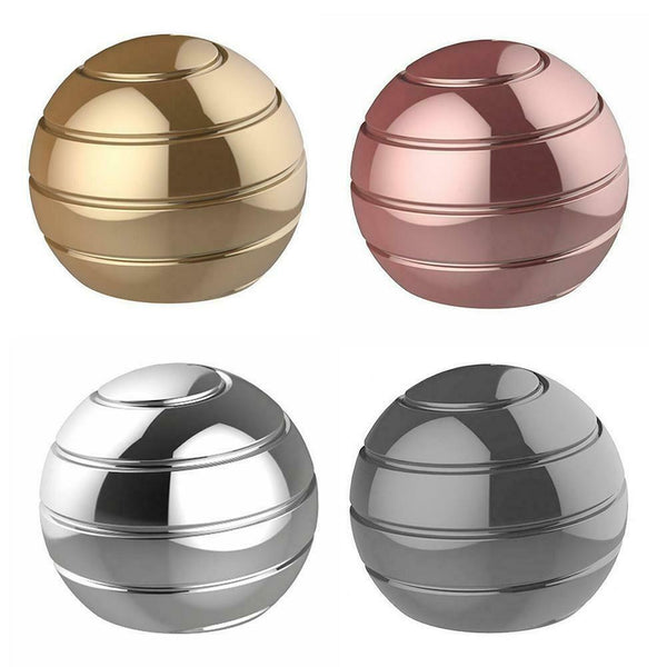 Kinetic Ball Decompression Spin Toy Finger Gyroscope Rotating Gyro Detachable