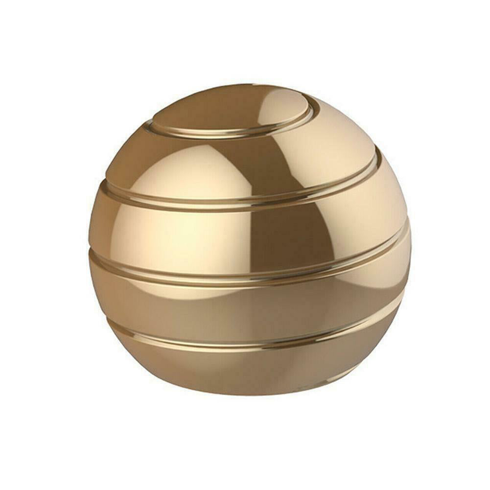 Kinetic Ball Decompression Spin Toy Finger Gyroscope Rotating Gyro Detachable