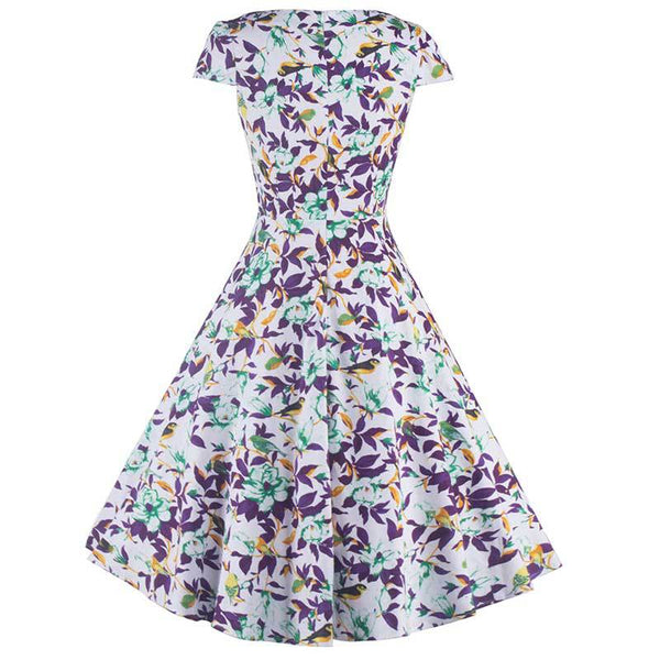Summer Ladies Floral Print Sleeveless Evening Party Cocktail Bodycon Mini Dress