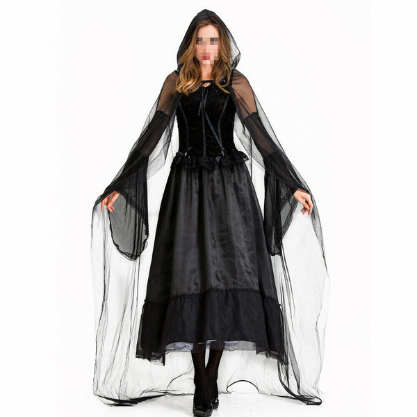 Women Halloween Clubing Vampire Costume Witch Witches Cosplay Fancy Dress Witch Outfit