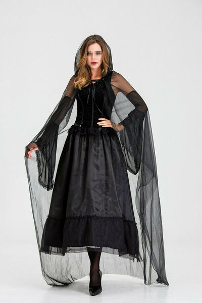 Women Halloween Clubing Vampire Costume Witch Witches Cosplay Fancy Dress Witch Outfit