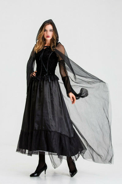 Women Halloween Clubing Vampire Costume Witch Witches Cosplay Fancy Dress Witch Outfit