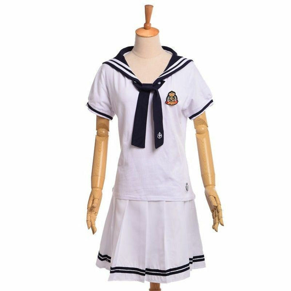 Japan Cute Girls Sailor Suit Students School Dress Looks Cute Outfits Lolita T Shirt Skirt