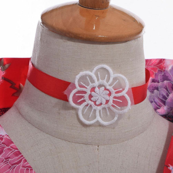 Beauty Japanese Women Ladies Kimono Lolita Maid Uniform Outfit Anime Cosplay Costume Dress Dresses