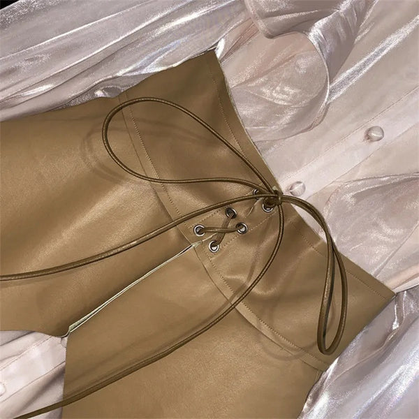 Chic Spring Autumn Suit Girdle Collar Small Fragrance Temperament Light Pink Dress