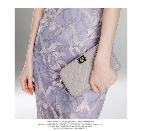 High Quality Women Lace Temperament Elegant Mid Length Hips Pencil Dress