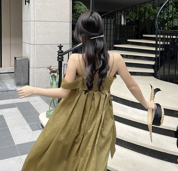 Beach Seaside Summer Holiday Beautiful Fashion Design Fairy Loose Dress