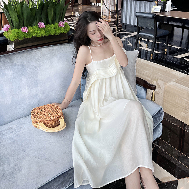 Beach Seaside Summer Holiday Beautiful Fashion Design Fairy Loose Dress