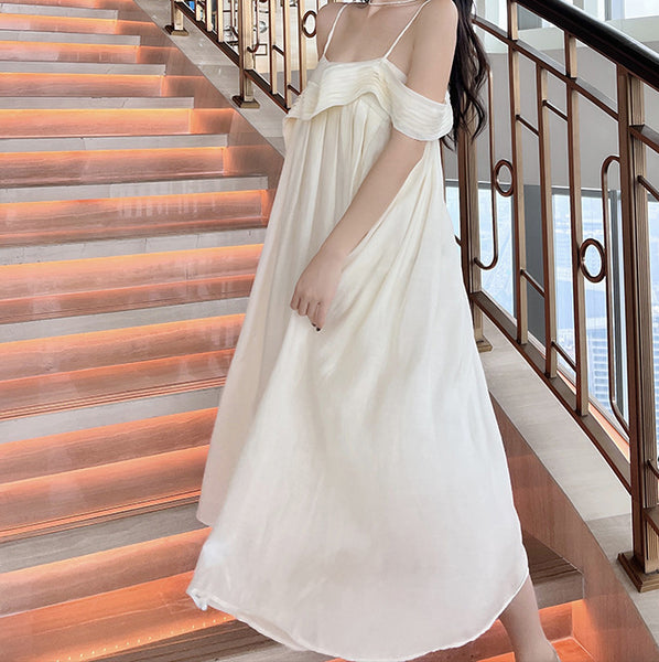 Beach Seaside Summer Holiday Beautiful Fashion Design Fairy Loose Dress