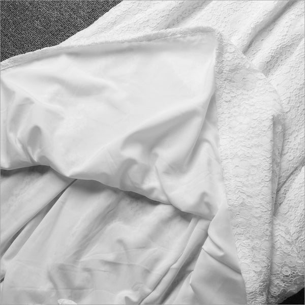 Sweet Chic Lady White Temperament Vintage Sling Long A-Line Dress