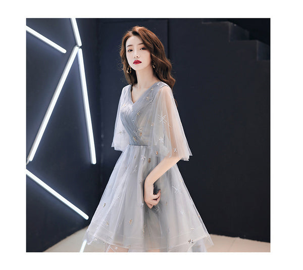 Banquet Evening Mesh Lace Skirt Fairy Temperament Dream Bridesmaid Dress