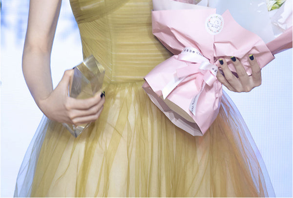 Retro Beautiful Sexy Temperament Banquet Off Shoulder Strapless Long Fairy Evening Prom Dress