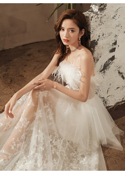 Elegant Evening Party Half Sleeves Black Long Short Embroidery Knee Length Irregular Hem Dress