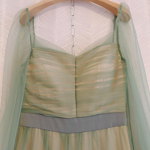 Spring Temperament Sexy Women High Quality Backless Wrap Bust Slim Fit Pleated Long Sleeves Cake Dress