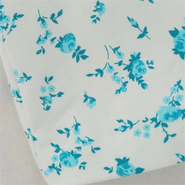 Summer Women Flower Floral Tie Dye Printed Sweetheart Short Sleeved Back Zipper A Line Dress