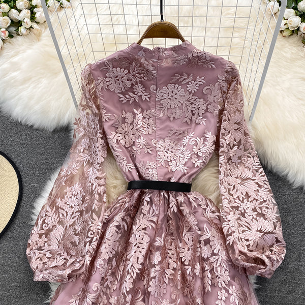 Summer Amazing Pretty Women Fashion Short Sleeves Waist Pink Plaid Top Two Pieces Suit Bow Skirt