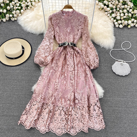 Summer Amazing Pretty Women Fashion Short Sleeves Waist Pink Plaid Top Two Pieces Suit Bow Skirt