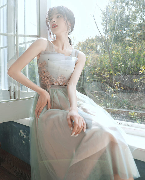 Chic Homecoming Fairy Sweetly Women Neckline strapless tube top bandage Evening Banquet Net Yarn Dress