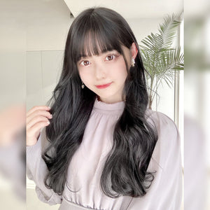 Fashion Women Wig Heat Resistant Long Big Curly Wave Hair Cosplay Costume Black Full Wigs