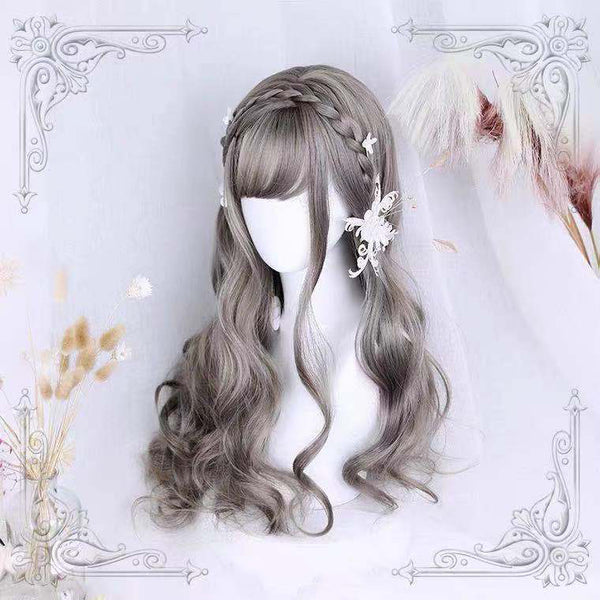 Women Cosplay Wig Hair Styling Long Loose Wavy Fluffy Curly Big Wave Party Wigs