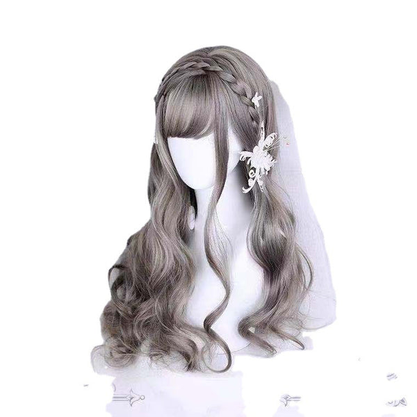 Women Cosplay Wig Hair Styling Long Loose Wavy Fluffy Curly Big Wave Party Wigs