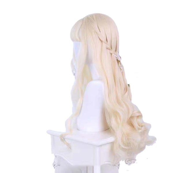 Fairy Summer Lolita Cosplay Wig Hair Styling Long Loose Wavy Fluffy Curly Big Wave Party Wigs
