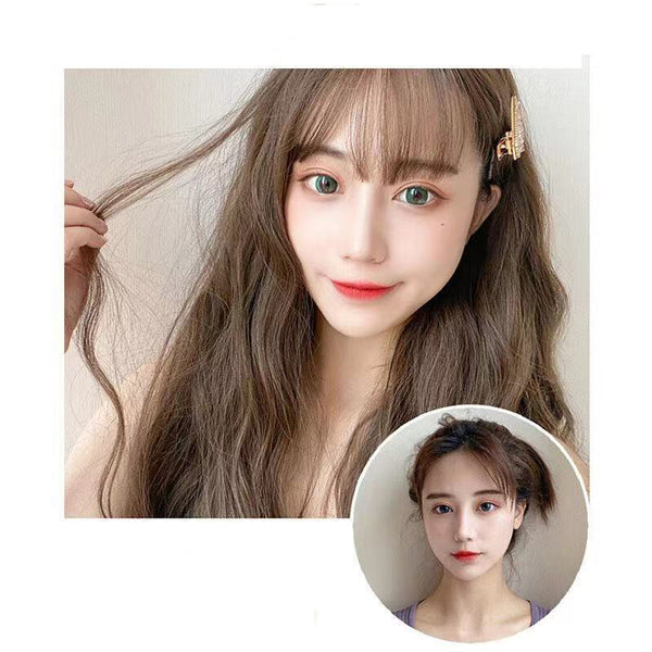 Fairy Summer Cute V-shaped face Wig Hair Styling Long Loose Wavy Fluffy Slightly Curly Wave Wigs