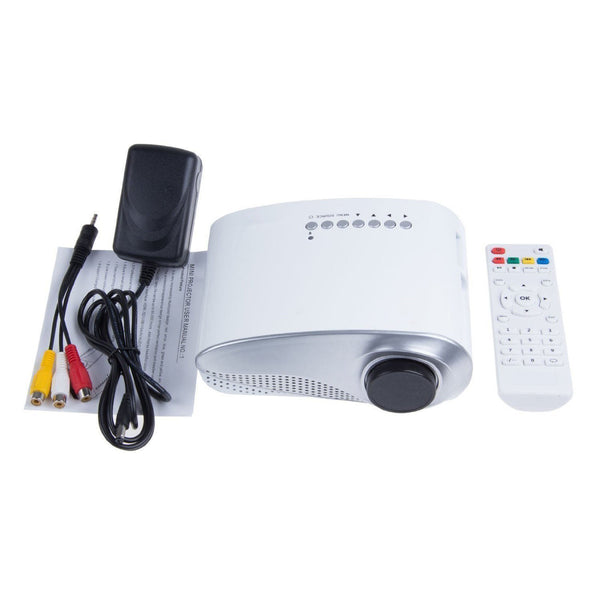 Mini Led Projector USB SD VGA HDMI AV Home Theater Video Games Remote Control
