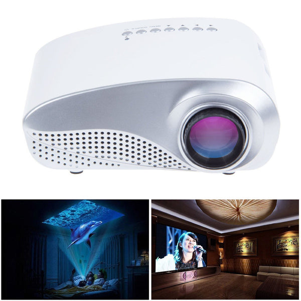 Mini Led Projector USB SD VGA HDMI AV Home Theater Video Games Remote Control