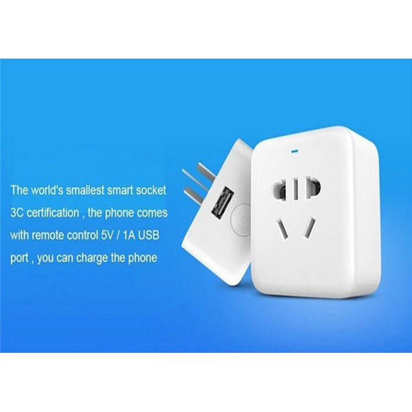 Smart Mini Wireless Wifi Remote Control Socket Plug for Smart Phone Tablet PC