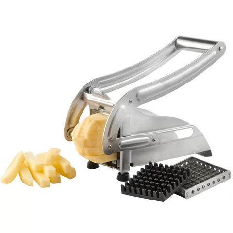 Stainless Steel Potato Chipper French Fries Slicer Chip Cutter Chopper Maker