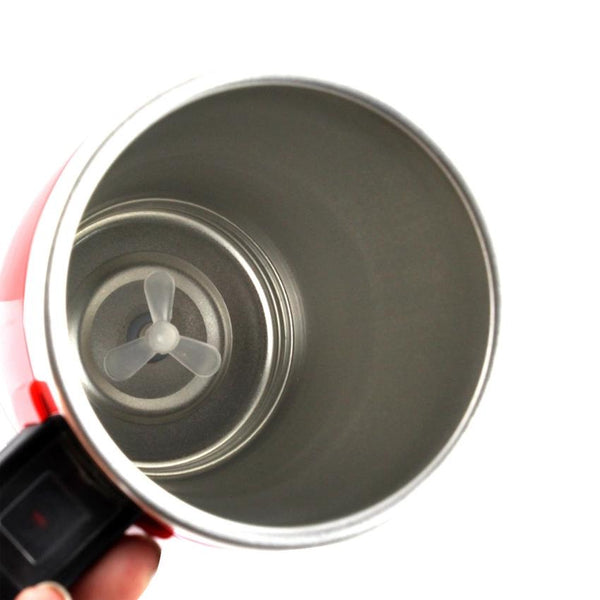 Stainless Lazy Self Stirring Mug Auto Mixing Tea Coffee Cup Office Home