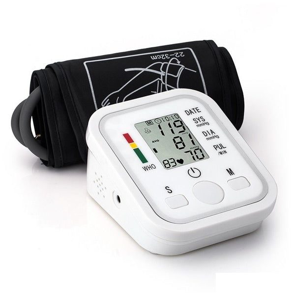 Automatic Digital Upper Arm Blood Pressure Pulse Check Blood Pressure Monitor