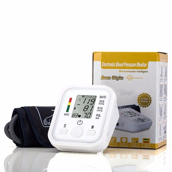 Automatic Digital Upper Arm Blood Pressure Pulse Check Blood Pressure Monitor