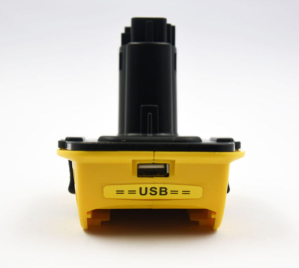 20V To 18V Battery Tool Converter USB Adapter For Dewalt Slide Li-Ion Battery