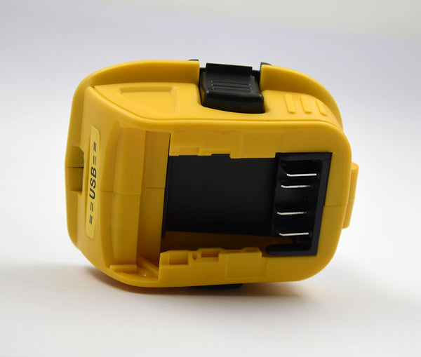 20V To 18V Battery Tool Converter USB Adapter For Dewalt Slide Li-Ion Battery