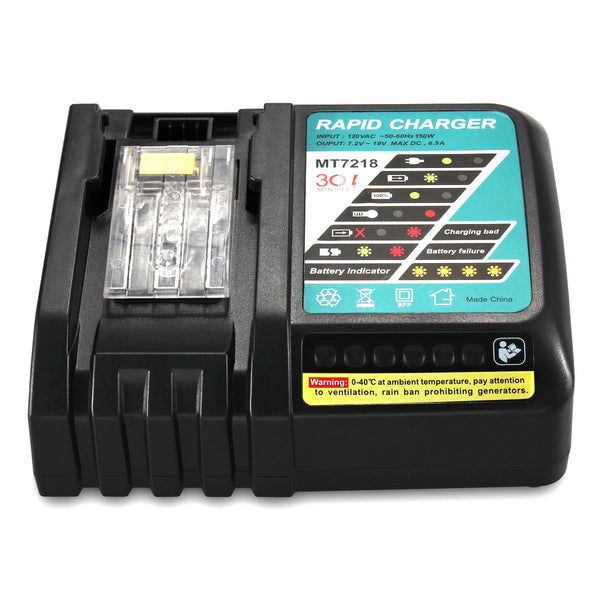 14.4v 18v BL1840 Power Tool Battery DC18RC 110V - 240V Rapid Charger for Makita