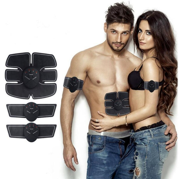 Fit Pad Belt Smart Body ABS Shaper Abdominal Muscle Fitness Building Equip