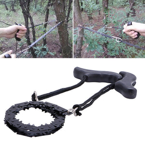 Cool !!! Tree Saw Chain Light Weight Small Portable Easy Carry Cut Wood Work