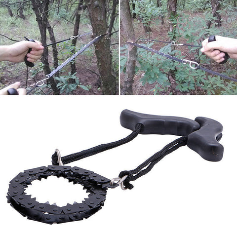 Cool !!! Tree Saw Chain Light Weight Small Portable Easy Carry Cut Wood Work