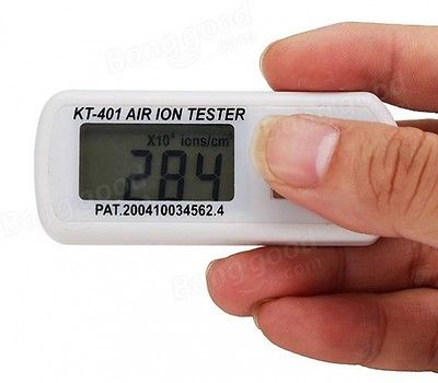 Mini Check Air Ions Tester Negative Oxygen O2 Anion Concentration Detector Meter