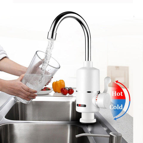 Electric Leakage Protection Plug Bathroom Kitchen Instant Hot Water Tap Electric
