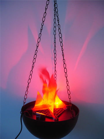 Halloween Xmas Party Shop Decoration Hanging Electric Silk Lamp Simulate Fire
