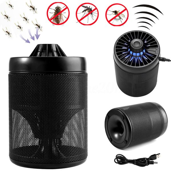 LED USB UV Catch Mosquito Killer Trap Light Insect Zapper Controller Catcher