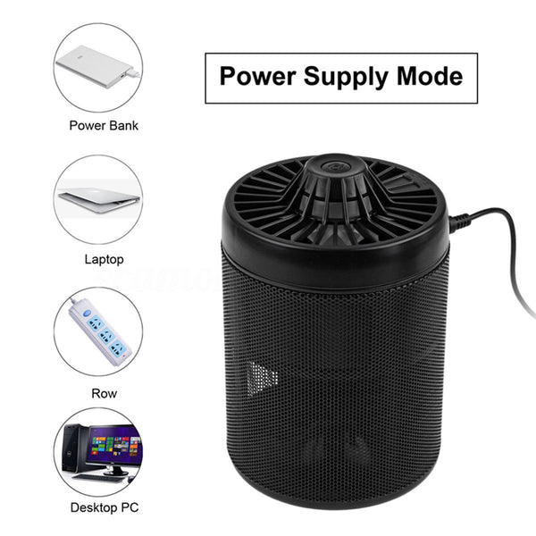 LED USB UV Catch Mosquito Killer Trap Light Insect Zapper Controller Catcher