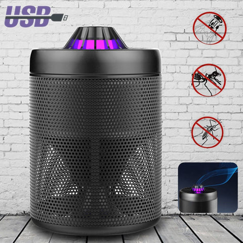 LED USB UV Catch Mosquito Killer Trap Light Insect Zapper Controller Catcher