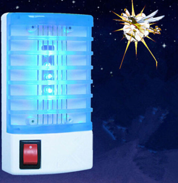 Catch Flys Insects Bugs Mosquito Zapping Power Plug Socket good night sleeping