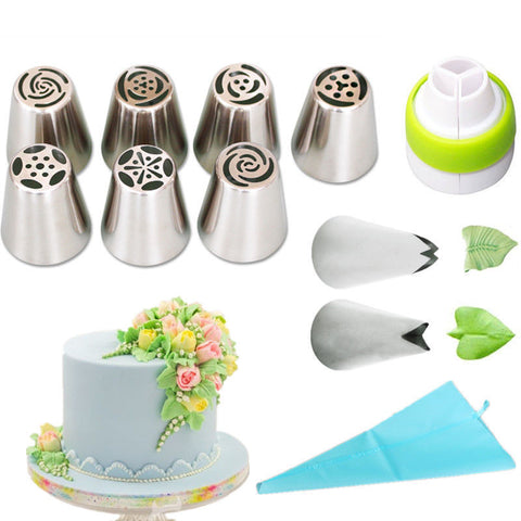 Amazing Flower Shaped Pattern Frosting Nozzles for Making cake pastries